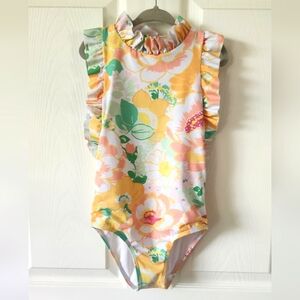 Janie and Jack one piece bathing suit, girls size 6